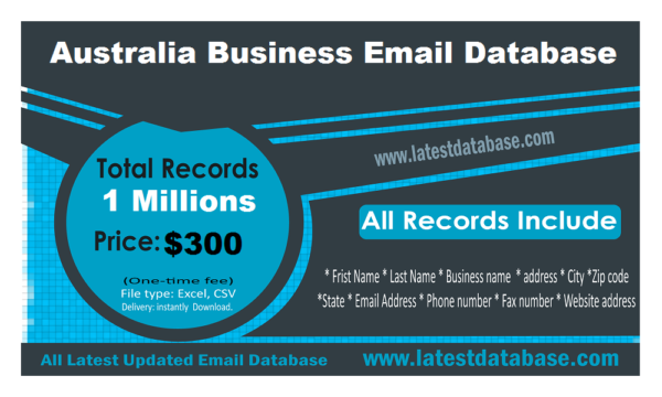 Australia Business Email