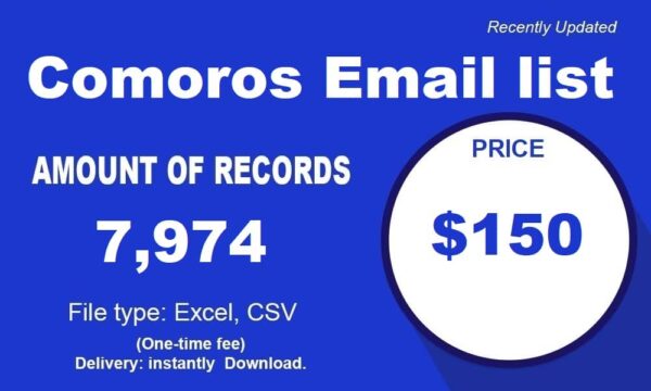 Comoros Email List