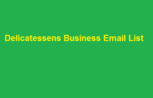 Delicatessens Email