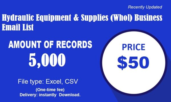 Hydraulic Equipment & Supplies (Whol) Email