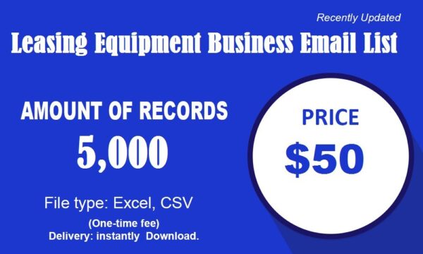 Leasing Equipment Email