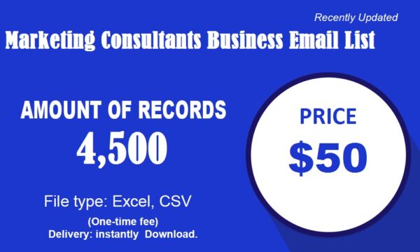 Marketing Consultants Email