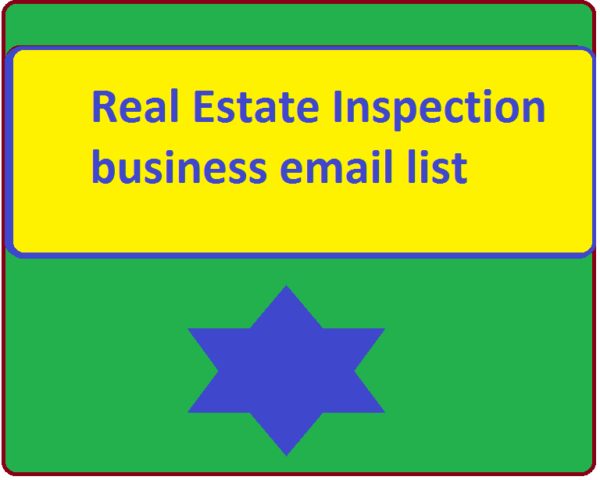 Real Estate Inspection Email