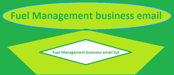 Fuel Management business email list