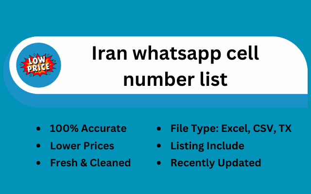 Iran whatsapp cell number list