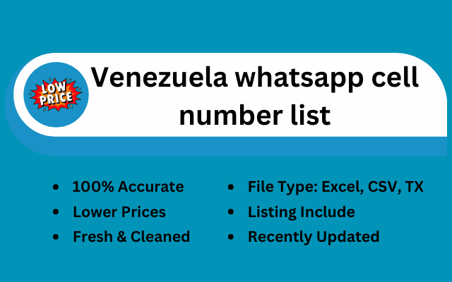 Venezuela whatsapp cell number list